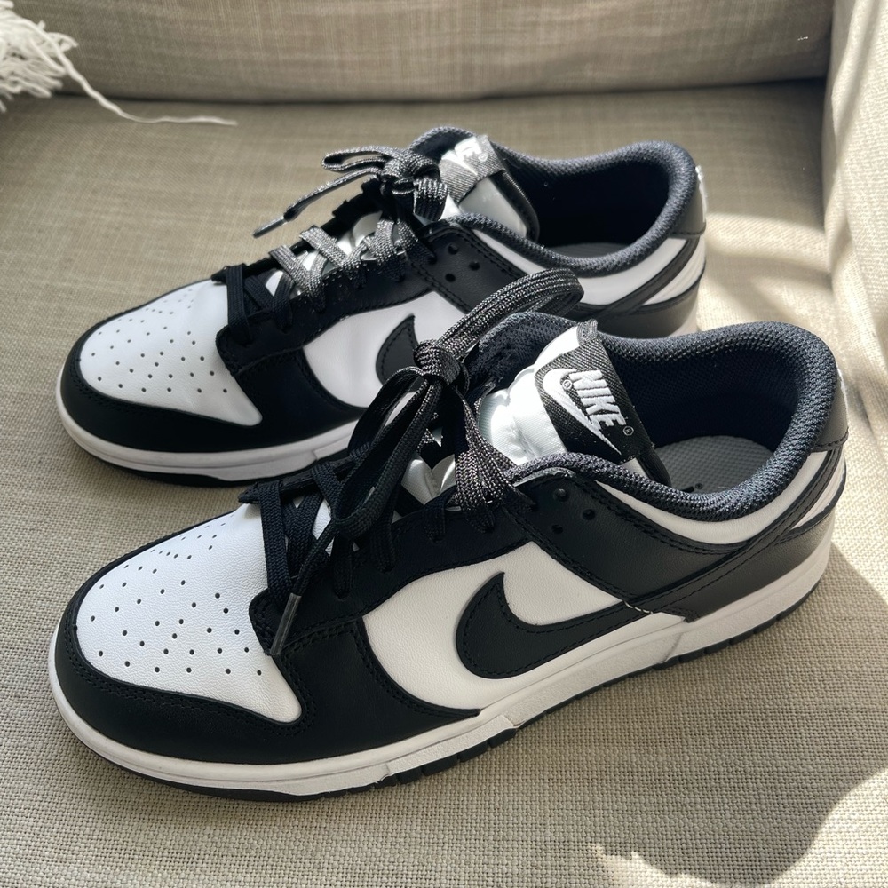 COPY - Nike Dunk Low Retro Black & White - Women’s 7.5